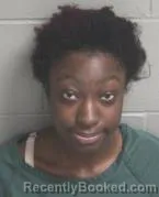 Mugshot of Kayshana Anne Snowden booked in Montgomery County, Ohio on August 14, 2026