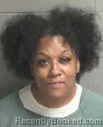 Mugshot of Na'shay Nicole Powell booked in Montgomery County, Ohio on August 21, 2026