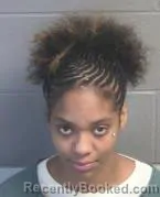 Mugshot of Mykailah La'nae Dunson booked in Montgomery County, Ohio on October 2, 2026
