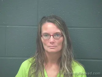 Mugshot of JESSICA O'BRIEN booked in Morrow County, Ohio on April 7, 2026