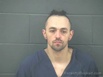 Mugshot of Joshua Murr booked in Morrow County, Ohio on August 6, 2026