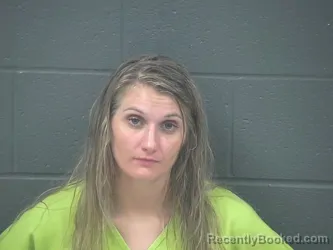Mugshot of Kimberly Sheldon booked in Morrow County, Ohio on August 16, 2026