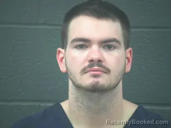 Mugshot of Jordan Lockhart booked in Morrow County, Ohio on August 7, 2026