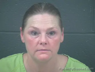 Mugshot of Christina Miller booked in Morrow County, Ohio on August 14, 2026