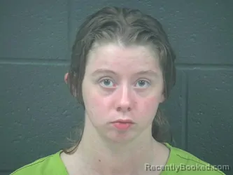 Mugshot of KALIE CARNEY booked in Morrow County, Ohio on August 5, 2026