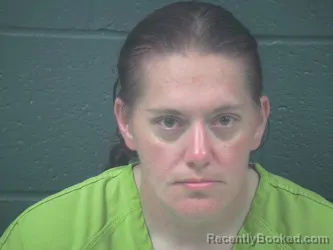 Mugshot of Jessica Kalleker booked in Morrow County, Ohio on August 25, 2026