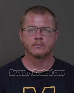 Booking photo from Muskingum County, Ohio