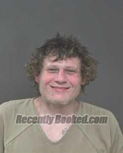 Booking photo from Muskingum County, Ohio