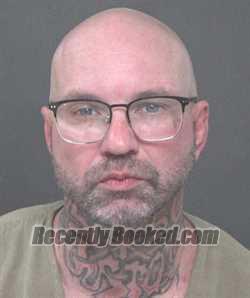 Booking photo from Muskingum County, Ohio