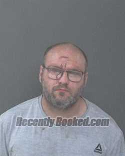 Booking photo from Muskingum County, Ohio