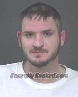 Booking photo from Muskingum County, Ohio