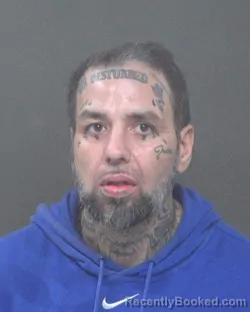 Booking photo from Muskingum County, Ohio