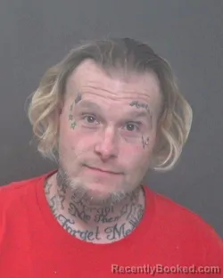 Booking photo from Muskingum County, Ohio