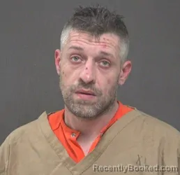 Mugshot of CORY EUGENE WILLIAMS booked in Muskingum County, Ohio on March 6, 2026