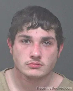 Mugshot of TYLER RAY SIMMONS booked in Muskingum County, Ohio on March 7, 2026