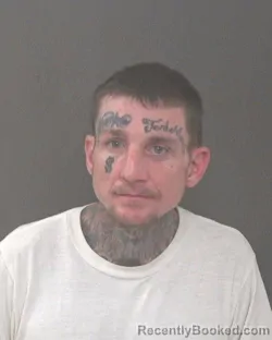 Mugshot of DOUGLAS A Junior SCHAFFNER booked in Muskingum County, Ohio on March 20, 2026