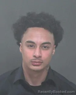 Mugshot of RASHAUD SIDDIQ HAMPTON booked in Muskingum County, Ohio on March 30, 2026