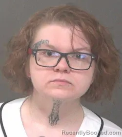 Mugshot of HEATHER NICOLE RICE booked in Muskingum County, Ohio on April 2, 2026