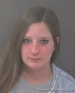 Mugshot of AMY JO BAKER booked in Muskingum County, Ohio on April 15, 2026