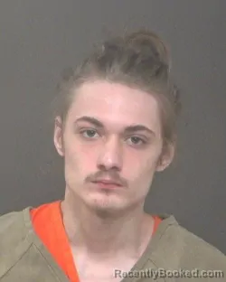 Mugshot of BRYLON NEAL MCCONIHA booked in Muskingum County, Ohio on April 16, 2026