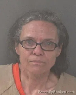 Mugshot of TRACEY RAE POTTS booked in Muskingum County, Ohio on April 25, 2026