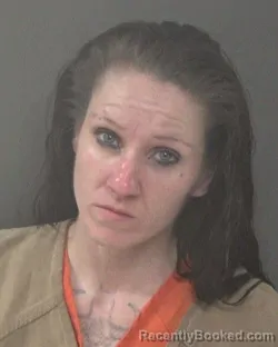 Mugshot of ASHLEY DAWN ADAMS booked in Muskingum County, Ohio on May 3, 2026