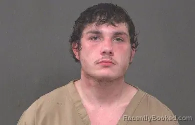 Mugshot of TYLER RAY SIMMONS booked in Muskingum County, Ohio on May 6, 2026