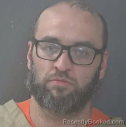 Mugshot of CORY R OWENS booked in Muskingum County, Ohio on May 7, 2026