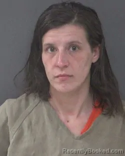 Mugshot of TIFFANY MARIE REBER booked in Muskingum County, Ohio on May 14, 2026