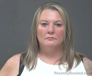 Mugshot of CORTNEY LOUISE TOBIAS booked in Muskingum County, Ohio on June 3, 2026