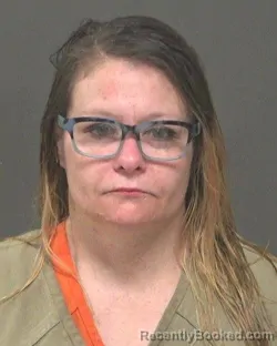 Mugshot of AMANDA MARIE GLENN booked in Muskingum County, Ohio on June 4, 2026