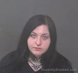 Mugshot of HALEY DANIELLE SCOTT booked in Muskingum County, Ohio on June 20, 2026
