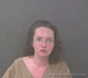 Mugshot of COURTNEY RENEE CLARK booked in Muskingum County, Ohio on June 20, 2026