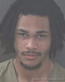 Mugshot of JAEMARION WARREN TRES GEIGER booked in Muskingum County, Ohio on July 9, 2026