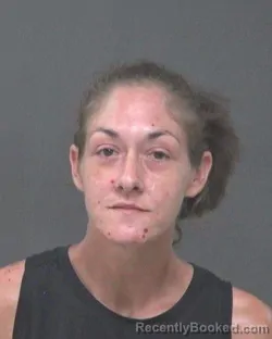Mugshot of TINA MARIE DOBBINS booked in Muskingum County, Ohio on July 13, 2026