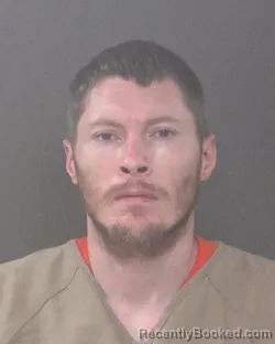 Mugshot of DUSTIN BRUCE BLAGG booked in Muskingum County, Ohio on August 4, 2026