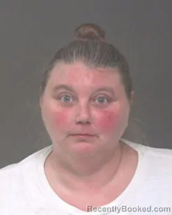 Mugshot of Heather Nicole Wells booked in Muskingum County, Ohio on August 18, 2026