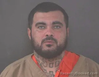 Mugshot of Isaiah Donavan Mayle booked in Muskingum County, Ohio on August 20, 2026