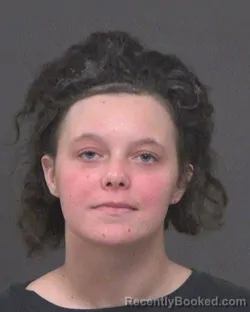 Mugshot of Shyanne Nicole Ennis booked in Muskingum County, Ohio on August 25, 2026