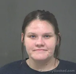 Mugshot of Lacy Ann Robertson booked in Muskingum County, Ohio on August 28, 2026