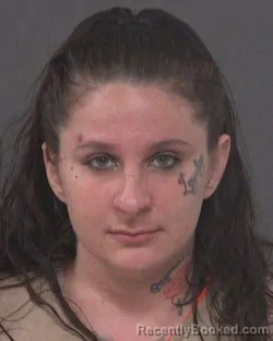 Mugshot of Emilie Lynn Catucci booked in Muskingum County, Ohio on September 8, 2026