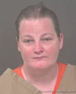 Mugshot of Shantay Lynn Sanchez booked in Muskingum County, Ohio on October 2, 2026