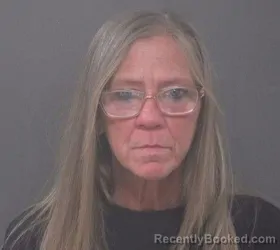 Mugshot of Pamela Jo Starcher booked in Muskingum County, Ohio on October 6, 2026