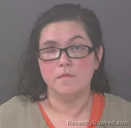 Mugshot of Crystal Helena Gauthier booked in Muskingum County, Ohio on October 23, 2026