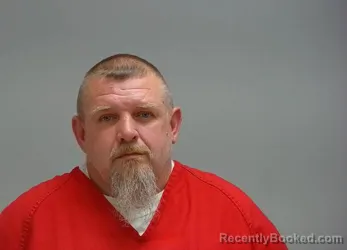 Mugshot of George Franklin Hatfield booked in Pickaway County, Ohio on August 21, 2026