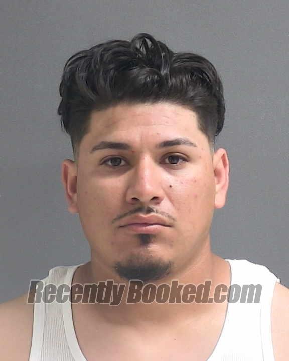 Booking photo from Volusia County, Florida