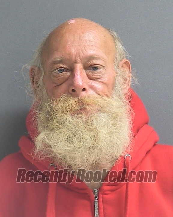 Booking photo from Volusia County, Florida