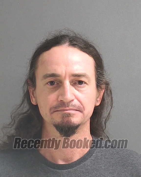 Booking photo from Volusia County, Florida