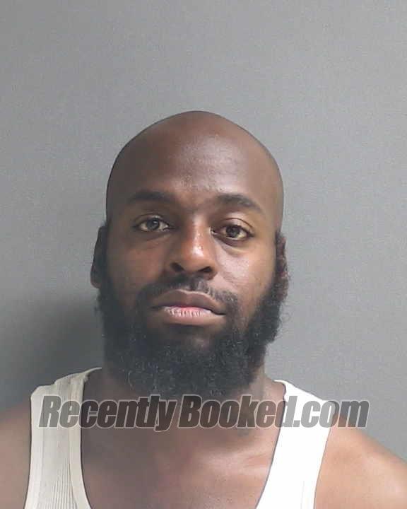 Booking photo from Volusia County, Florida