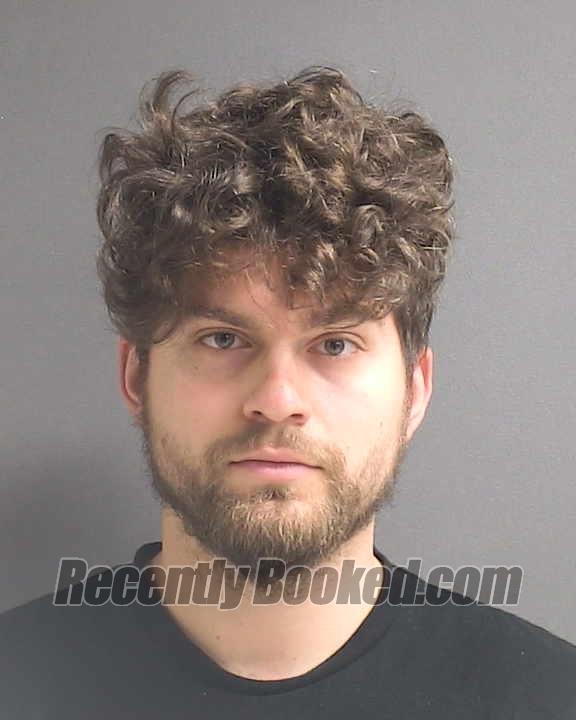 Booking photo from Volusia County, Florida